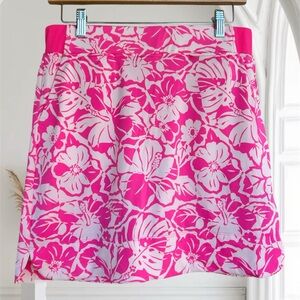 Island Collection Pink Floral Skort Sz S nwt ,012